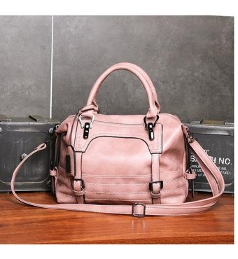 Happyplanet B.N. Yumuşak Düz Kadın El Çantası Pembe