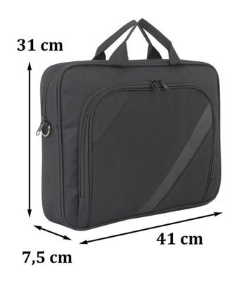 Case Club Laptop Evrak Kadın El Çantası 15.6 İnç 21192 Siyah