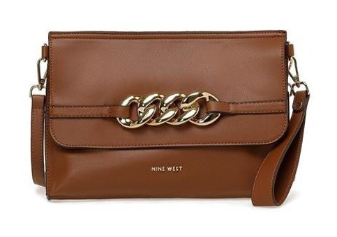 Nine West Lendey 3Fx Kadın El Çantası Clutch Taba