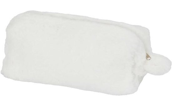 Ayşe Tasarım Cmk6 001 Küçük Peluş Kadın El Çantası Bej