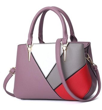 Sones A51 Pu Colorblock Kadın El Çantası