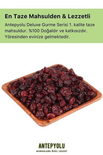 Antepyolu Organik Şekersiz Çekirdeksiz Yaban Mersini 130 gr