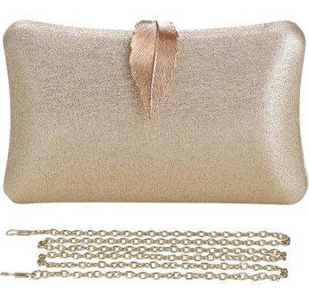 Aromee Clutch Suni Elmas Lüks Kadın El Çantası Altın