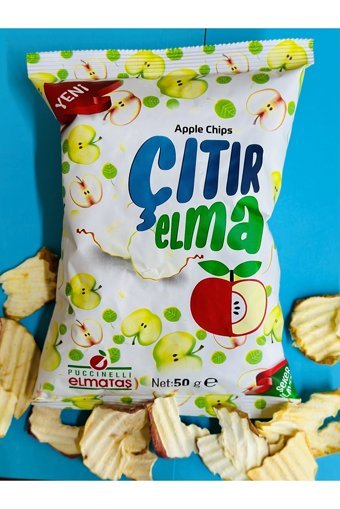 Puccinelli Elmataş Şekersiz Çekirdeksiz Elma 50 gr