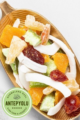 Antepyolu Organik Şekersiz Çekirdeksiz Karışık Kuru Meyve 80 gr