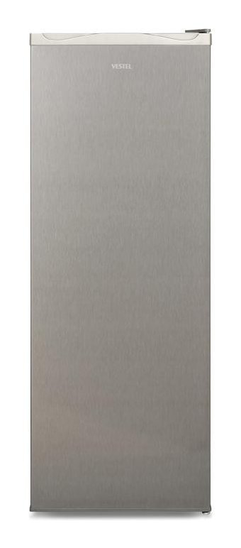 Vestel CD6001 EX Statik 6 Çekmeceli F Enerji Sınıfı 187 lt Dikey Solo Derin Dondurucu Gri