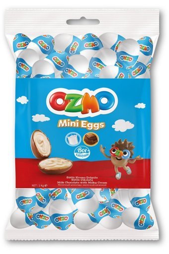 Şölen Ozmo Mini Eggs Sütlü Çikolata 1 Kg