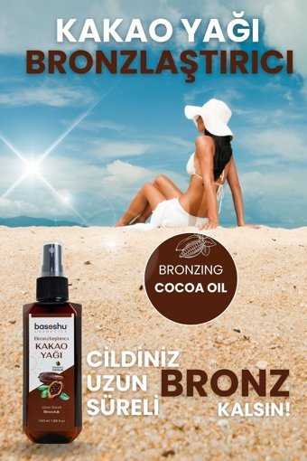 Baseshu Cosmetic Bronzlaştırıcı Yağ 150 ml
