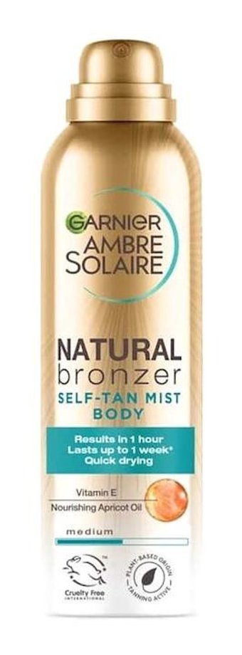 Garnier Ambre Solaire E Vitamini - Kayısı Vücut İçin Güneşsiz Bronzlaştırıcı Yağ 150 ml