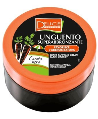 Delice Siyah Havuç Simli Yoğun Vücut İçin Bronzlaştırıcı Krem 150 ml