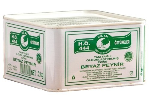 H.Ö 444 Öztürkler Tam Yağlı Olgunlaştırılmış Klasik Beyaz Peynir 2 kg