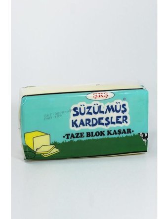 Süzülmüş Kardeşler Taze Blok Kaşar Peyniri 1 kg