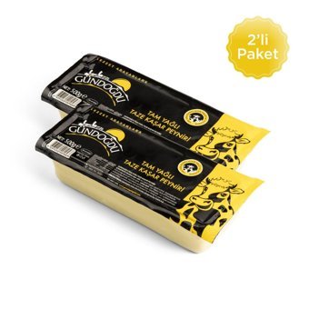 Gündoğdu Taze Kaşar Peynir 2x500 gr