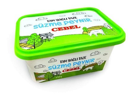 Cebel Tam Yağlı Süzme Peynir 450 gr