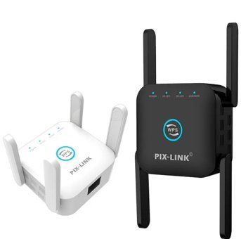 Pix-link LV-WR24Q 2.4 Ghz 300 Mbps Kablosuz Access Point Repeater