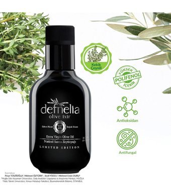 Defnelia Naturel Cam Sızma Zeytinyağı 250 ml