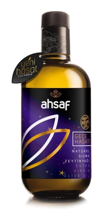 Ahsaf Soğuk Sıkım Cam Sızma Zeytinyağı 250 ml