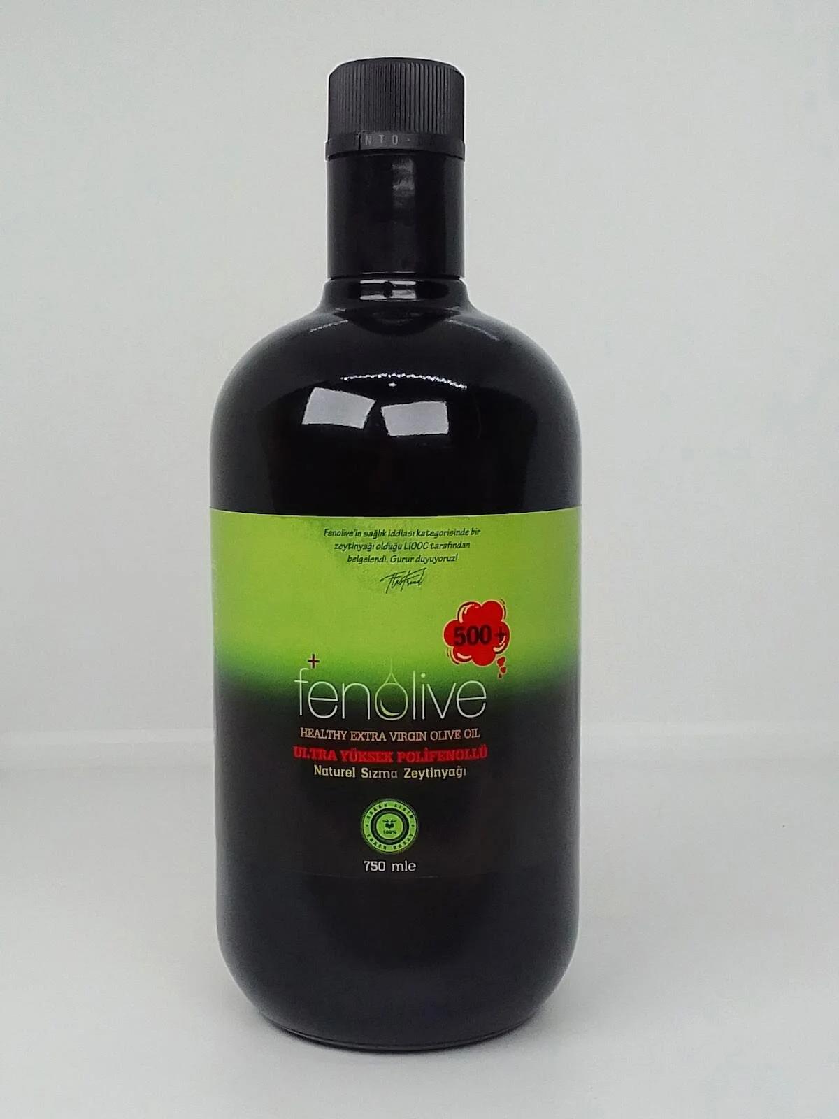Fenolive Ultra Yüksek Soğuk Sıkım Filtresiz Polifenollü Cam Zeytinyağı 750 ml