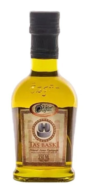 Özgün Taş Baskı Soğuk Sıkım Polifenollü Cam Sızma Zeytinyağı 250 ml