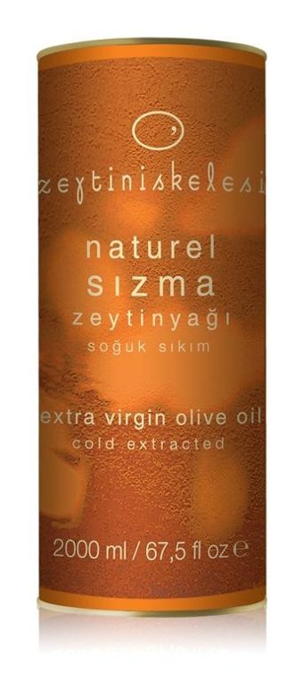 Zeytiniskelesi Naturel Soğuk Sıkım Polifenollü Teneke Sızma Zeytinyağı 2 lt
