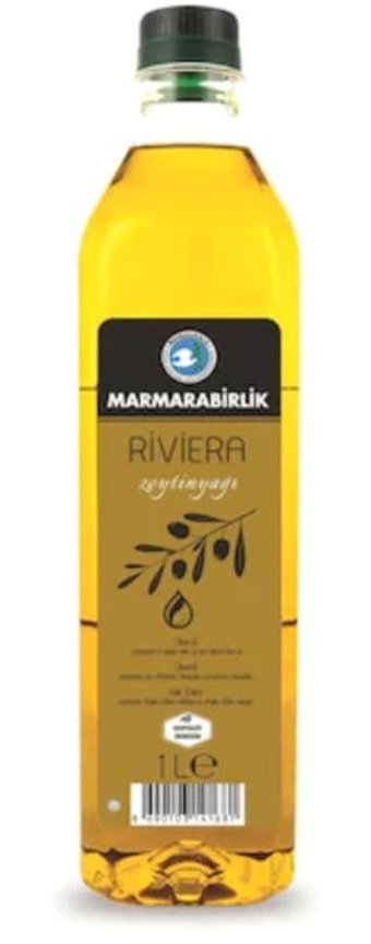 Marmarabirlik Polifenolsüz Cam Riviera Zeytinyağı 1 lt