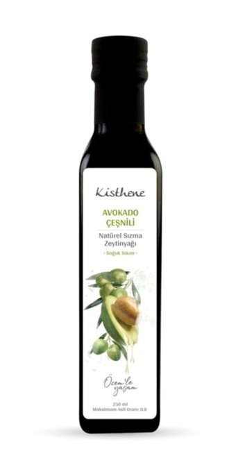 Kisthene Soğuk Sıkım Cam Zeytinyağı 250 ml
