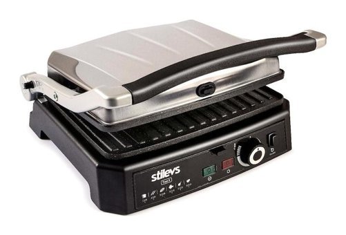 Stilevs Tost X 6 Dilim Yanmaz Yapışmaz Kaplama Çıkartılabilir Plaka İnox Tost Makinesi