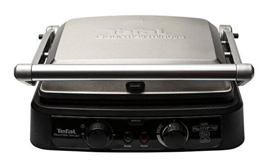 Tefal GC470 6 Dilim Döküm Çıkartılabilir Plaka Gri Izgara Tost Makinesi