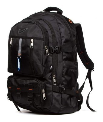 Anılbags Dağcı Su Geçirmez Impertex Kumaş 55 Cm Siyah Erkek Sırt Çantası