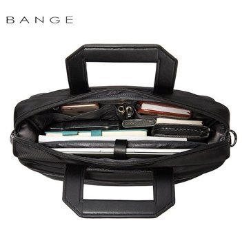 Bange Ofis Not Defteri Crossbody Siyah Erkek Sırt Çantası
