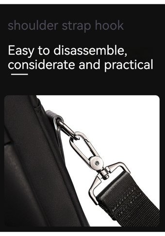 Bange Ofis Not Defteri Crossbody Siyah Erkek Sırt Çantası