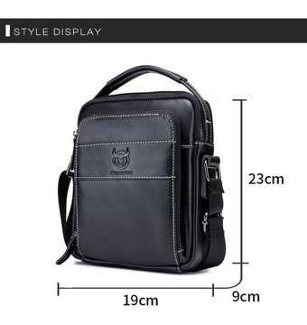 Bull Captan Crossbody Kahverengi Erkek Sırt Çantası - Sarı