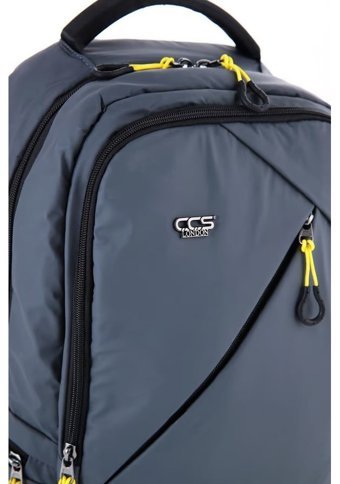 Ççs Gri Polyester Su Geçirmez Laptop Bölmeli 51420 Erkek Sırt Çantası