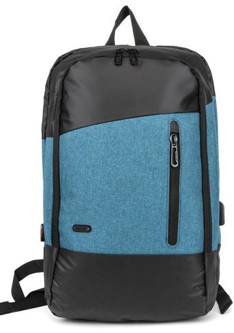 Necati 15.6 İnç Laptop Bölmeli Mavi837 Erkek Sırt Çantası