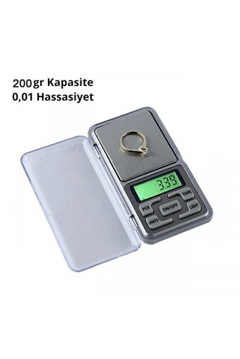 NcK Dijital Hassas Hazneli 200 gr Mutfak Tartısı