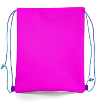 Coral High Kids Mor Pembe Unicorn Desenli İpli Büzgülü 22697 Kadın Sırt Çantası