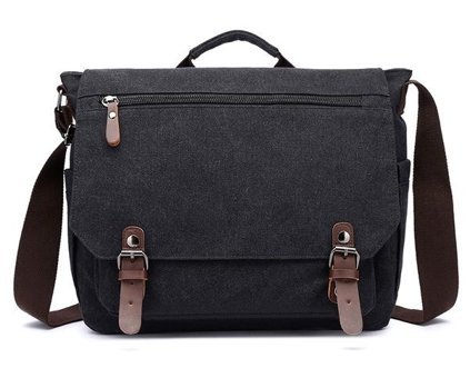 Zuolunduo Günlük Crossbody Siyah Erkek Sırt Çantası