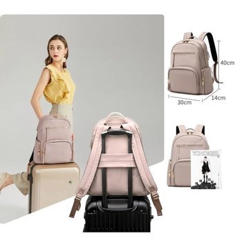 Arion A8687 Çok Amaçlı Şık Moda Pembe Kadın Sırt Çantası