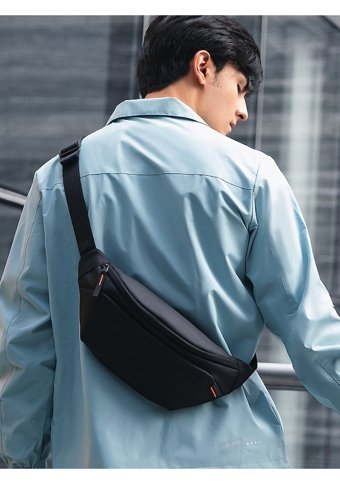 Mark Ryden Outdoor Spor Çapraz Siyah Erkek Sırt Çantası