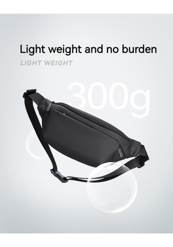 Mark Ryden Outdoor Spor Çapraz Siyah Erkek Sırt Çantası
