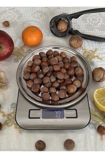 Brader Dijital Hassas Hazneli 5 kg Mutfak Tartısı