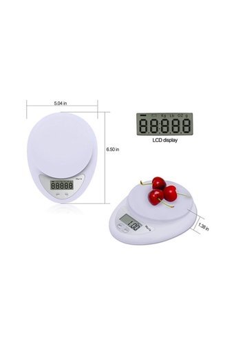Silver Crest SC-A25 Dijital Hazneli 5 kg Mutfak Tartısı