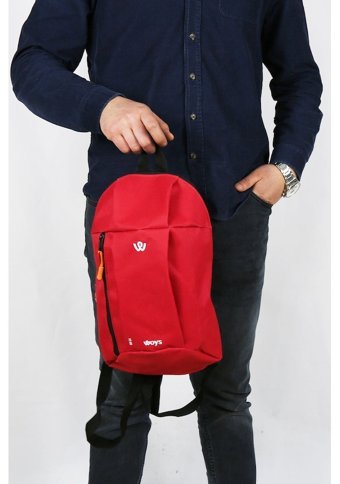 Woys 10Lt Kamp Bisiklet Yürüyüş Kırmızı Mini Erkek Sırt Çantası