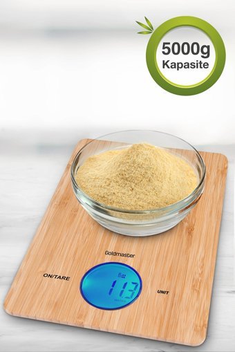 GoldMaster IN-6114 Dijital Hassas Hazneli 5 kg Mutfak Tartısı