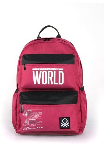 United Colors Of Benetton Bnt03833 Bordo Kadın Sırt Çantası