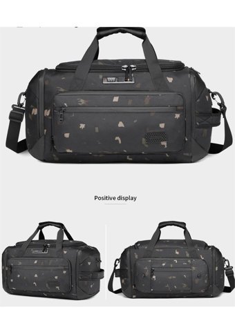 Ozuko 9709 Crossbody Spor Kamuflaj Erkek Haki Sırt Çantası