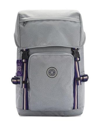Kipling Yantis Büyük Boy Gri Grey Rıpstop Gri Kadın Sırt Çantası