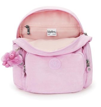 Kipling City Zip Mini Küçük Boy Pembe Bloomıng Pınk Kadın Sırt Çantası