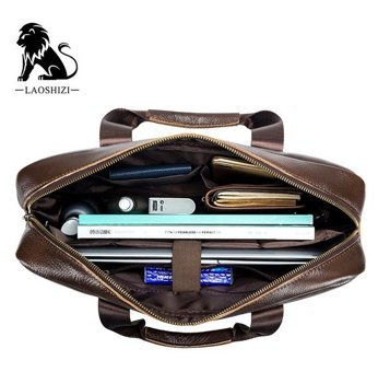 Laoshızı Hakiki Deri Moda Crossbody Siyah Erkek Sırt Çantası