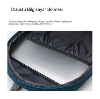 Jzcat Günlük Taşınabilir Büyük Kapasiteli Pembe Erkek Sırt Çantası